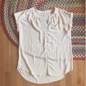 Philosophy Blush Pink Tunic Blouse